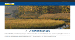 Desktop Screenshot of lynnhavenrivernow.org